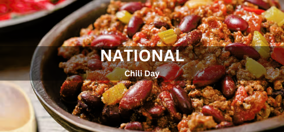 National Chili Day [राष्ट्रीय मिर्च दिवस]